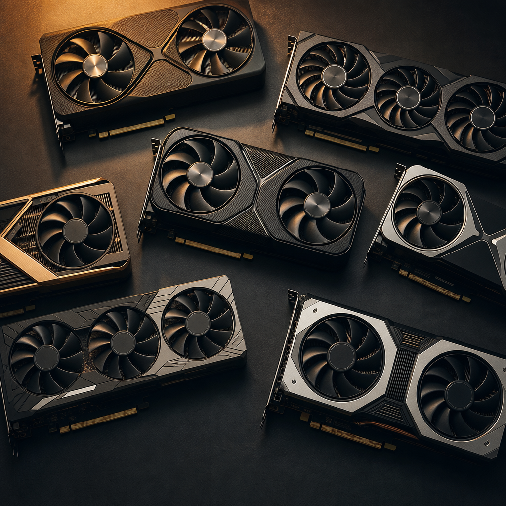 GPU specifications comparison table updated for 2026
